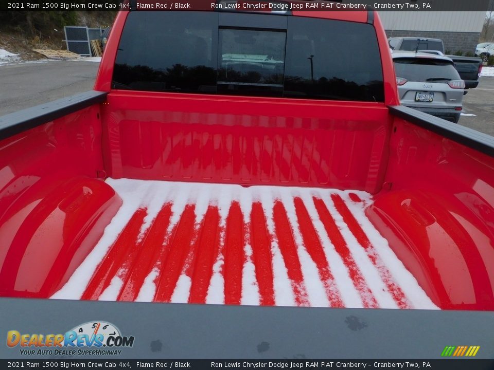 2021 Ram 1500 Big Horn Crew Cab 4x4 Flame Red / Black Photo #7