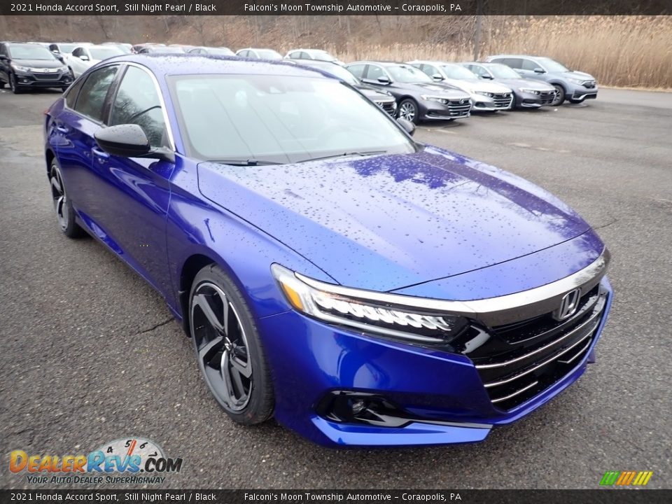 Front 3/4 View of 2021 Honda Accord Sport Photo #7