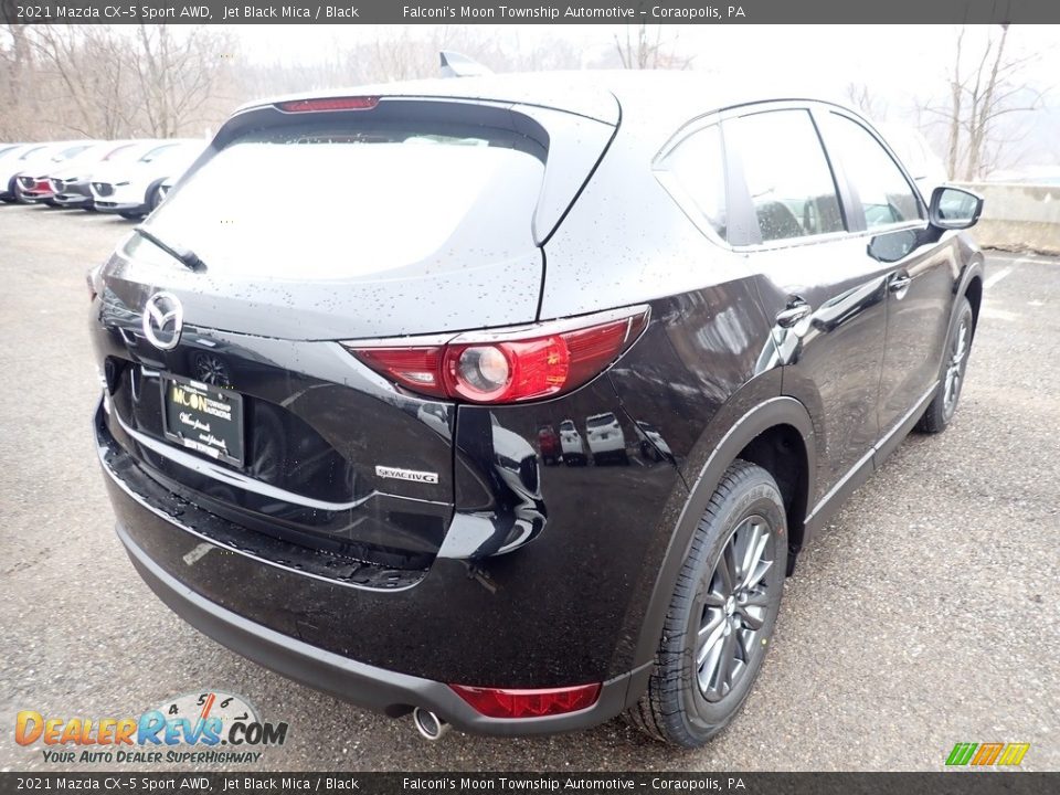 2021 Mazda CX-5 Sport AWD Jet Black Mica / Black Photo #2