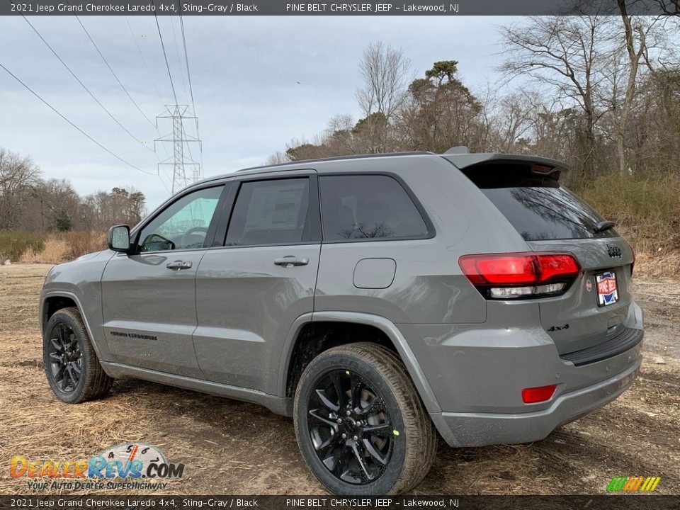 2021 Jeep Grand Cherokee Laredo 4x4 Sting-Gray / Black Photo #6