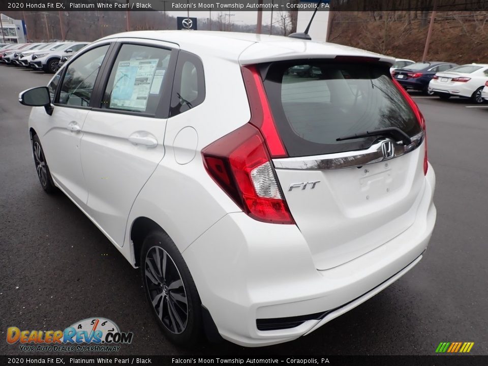 2020 Honda Fit EX Platinum White Pearl / Black Photo #3