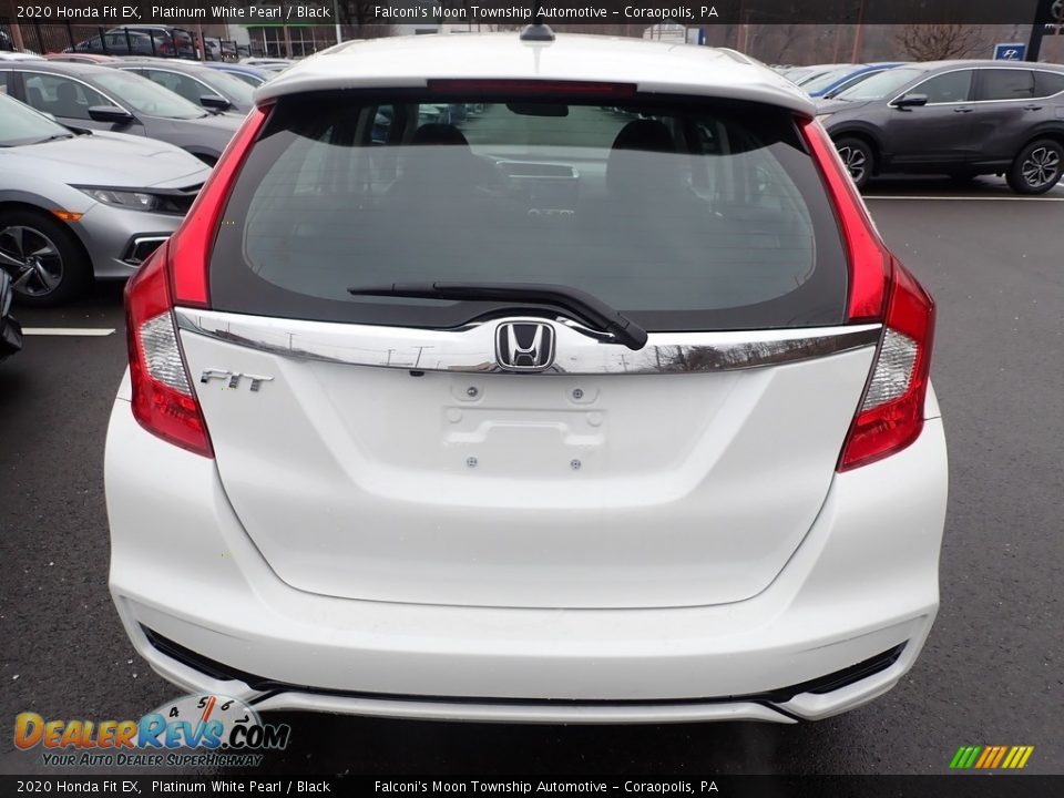 2020 Honda Fit EX Platinum White Pearl / Black Photo #4
