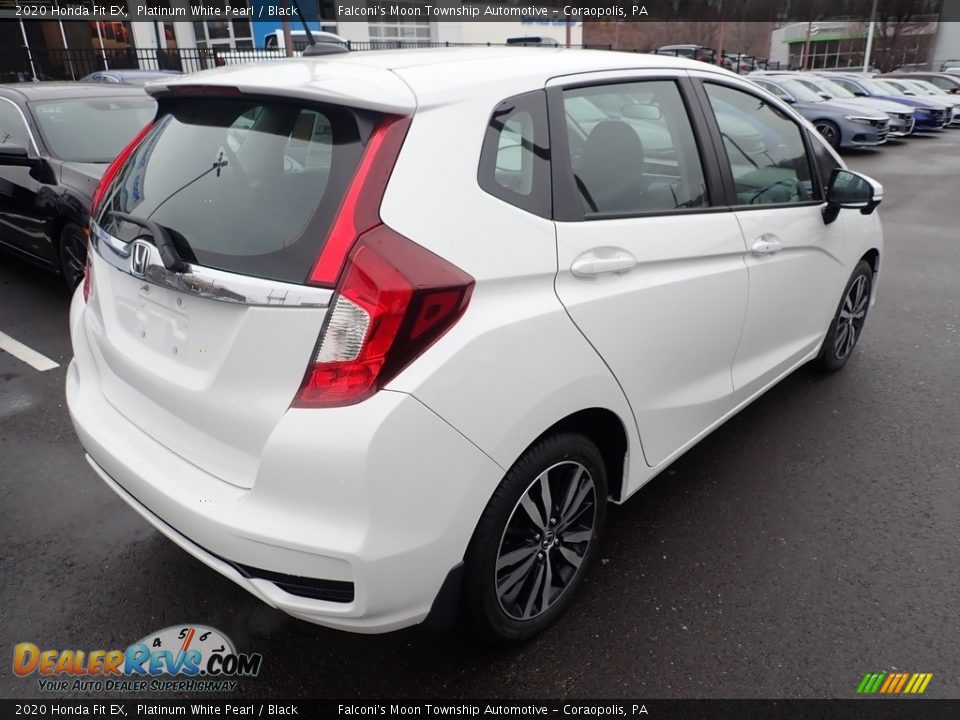 2020 Honda Fit EX Platinum White Pearl / Black Photo #5