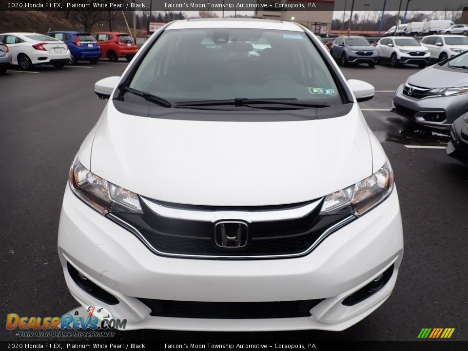 2020 Honda Fit EX Platinum White Pearl / Black Photo #7