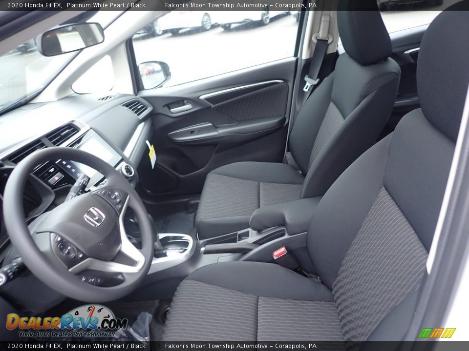 2020 Honda Fit EX Platinum White Pearl / Black Photo #8