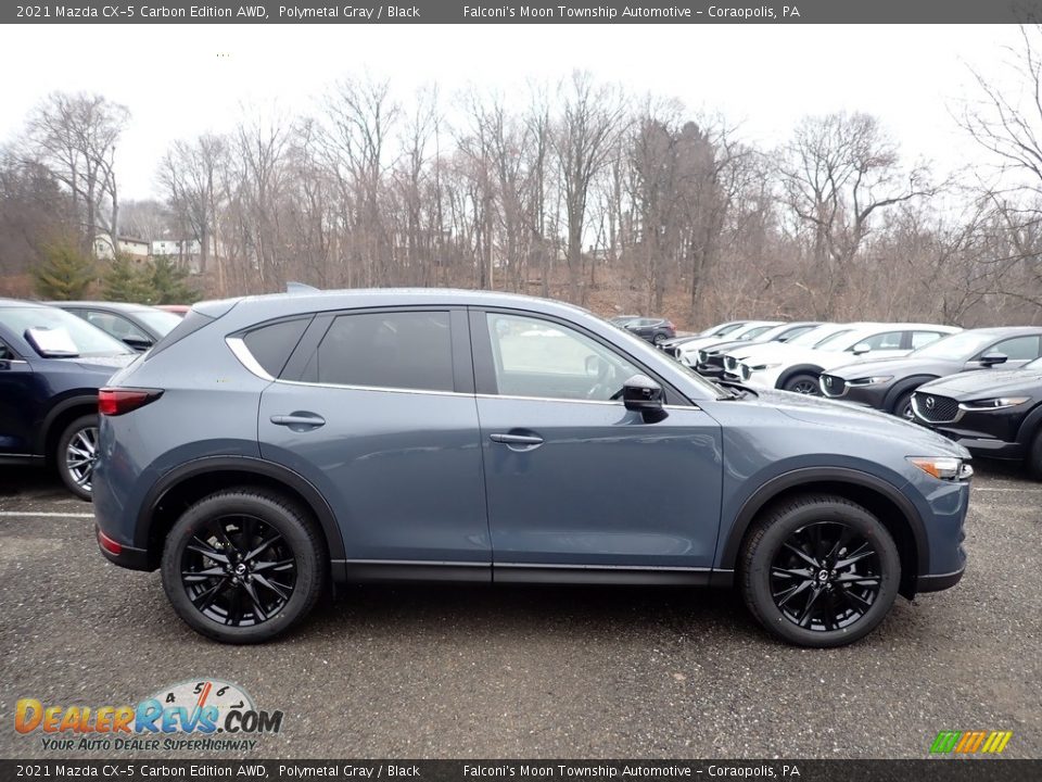 2021 Mazda CX-5 Carbon Edition AWD Polymetal Gray / Black Photo #1