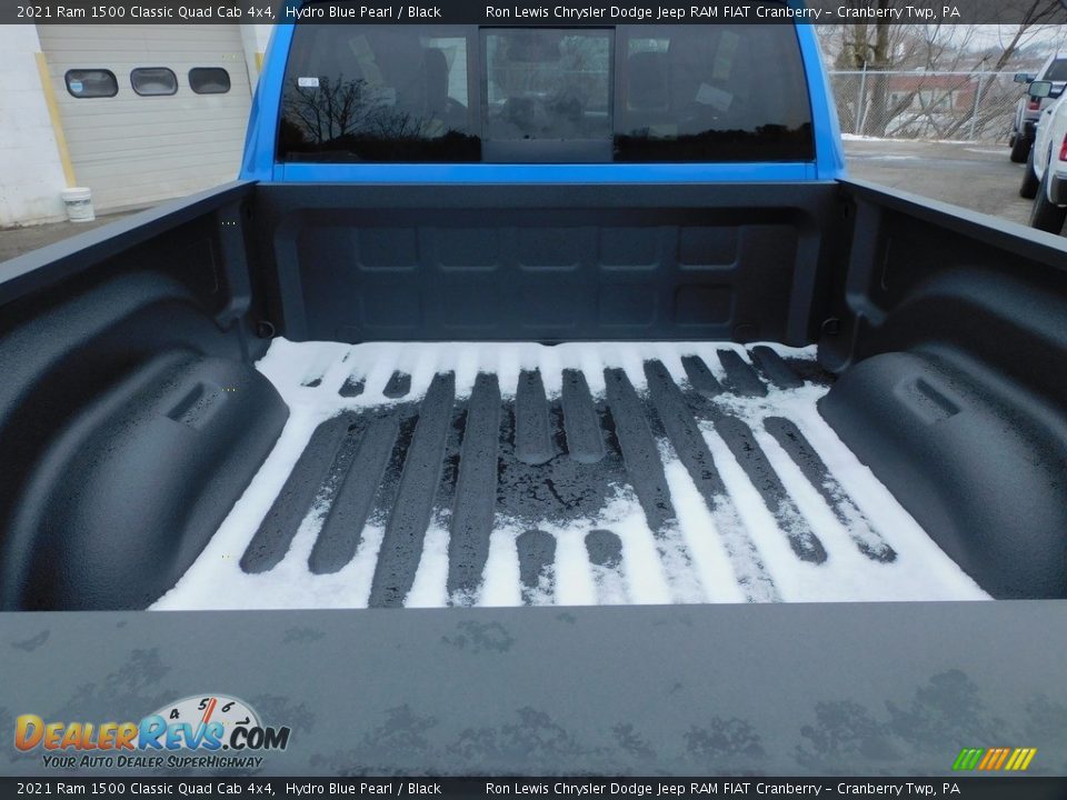 2021 Ram 1500 Classic Quad Cab 4x4 Hydro Blue Pearl / Black Photo #7