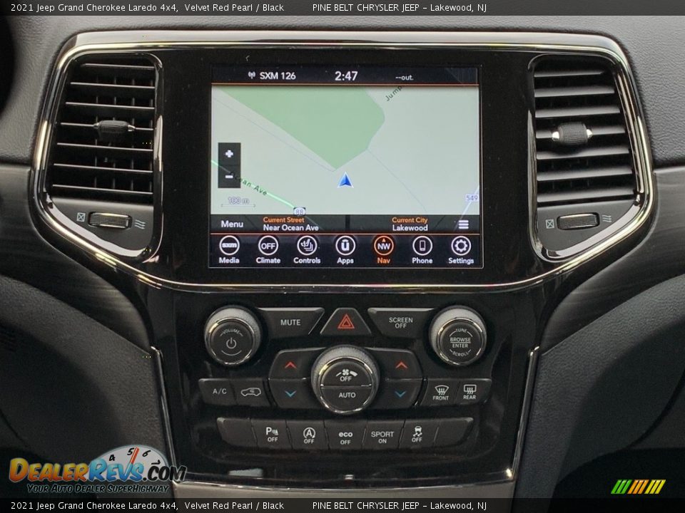 2021 Jeep Grand Cherokee Laredo 4x4 Velvet Red Pearl / Black Photo #10