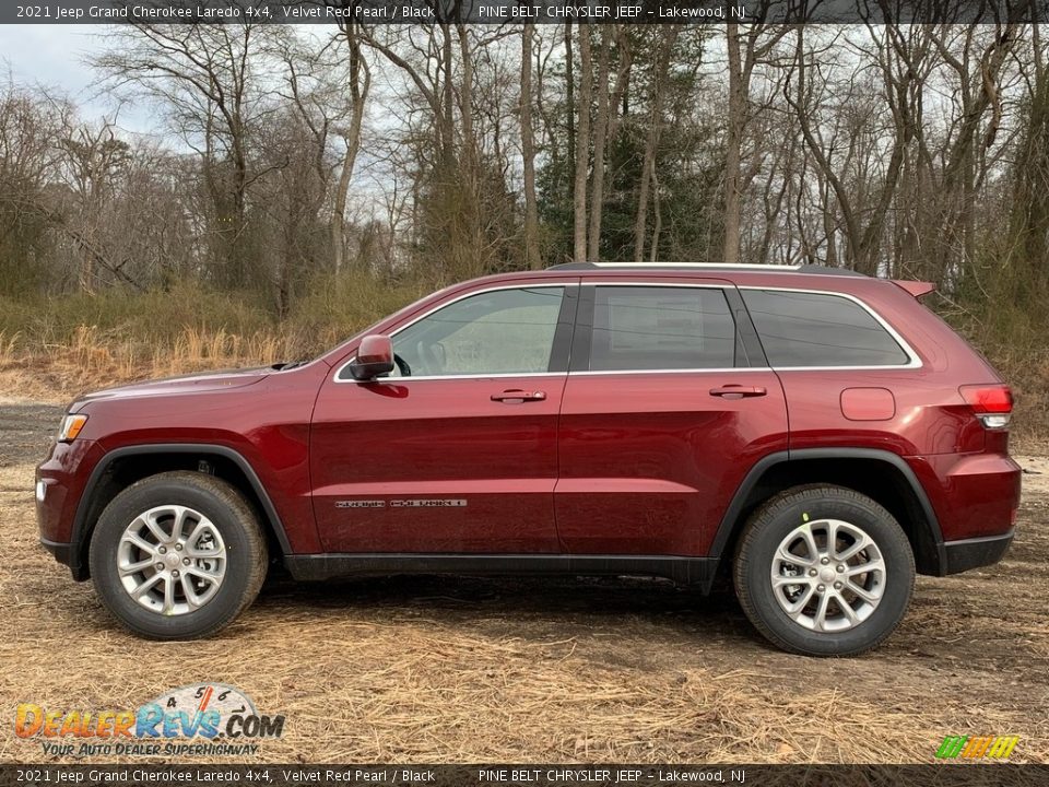 Velvet Red Pearl 2021 Jeep Grand Cherokee Laredo 4x4 Photo #4