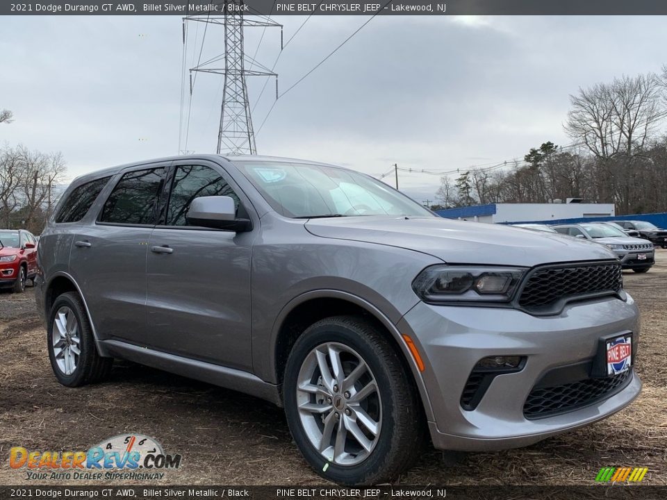 2021 Dodge Durango GT AWD Billet Silver Metallic / Black Photo #1