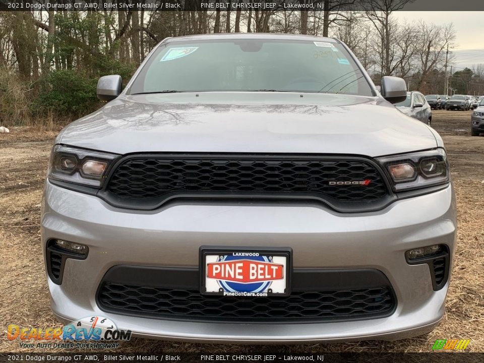 2021 Dodge Durango GT AWD Billet Silver Metallic / Black Photo #3