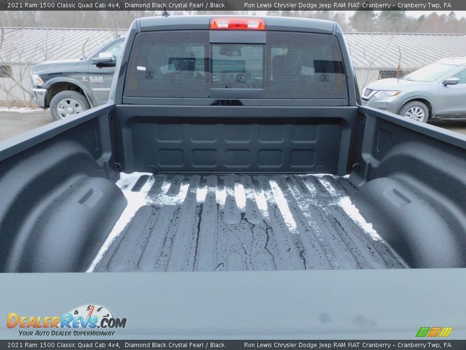 2021 Ram 1500 Classic Quad Cab 4x4 Diamond Black Crystal Pearl / Black Photo #7