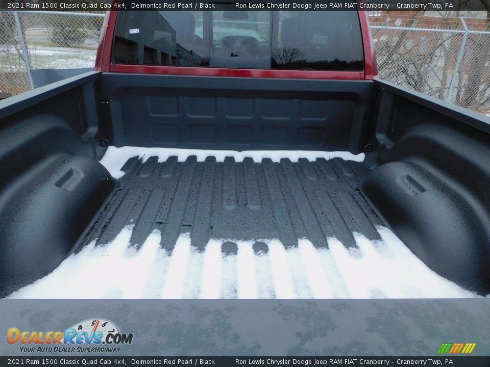 2021 Ram 1500 Classic Quad Cab 4x4 Delmonico Red Pearl / Black Photo #7