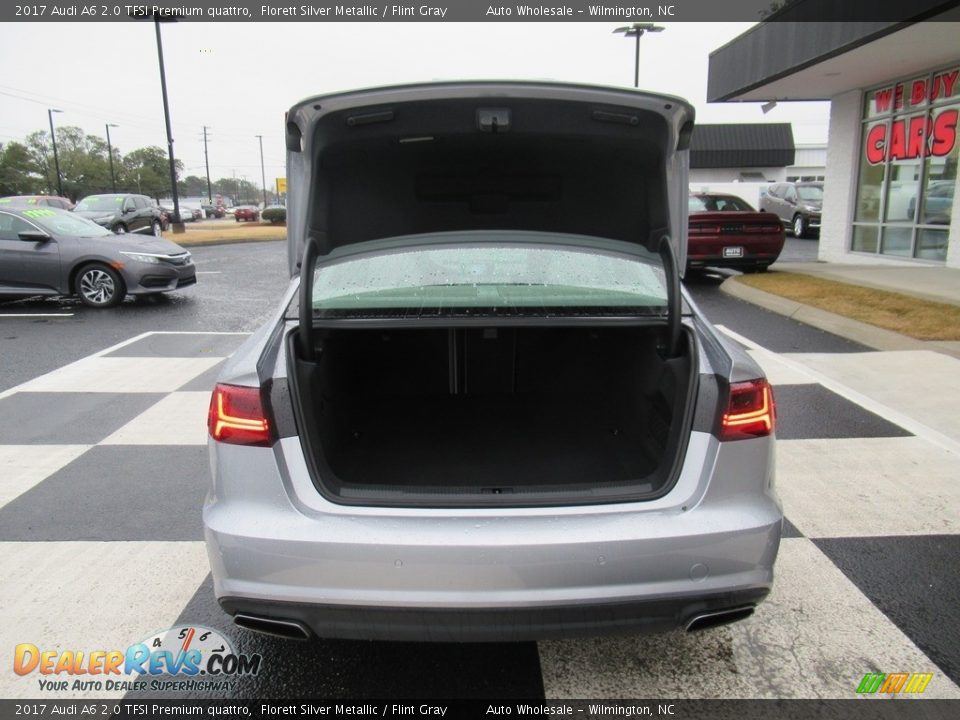 2017 Audi A6 2.0 TFSI Premium quattro Florett Silver Metallic / Flint Gray Photo #5