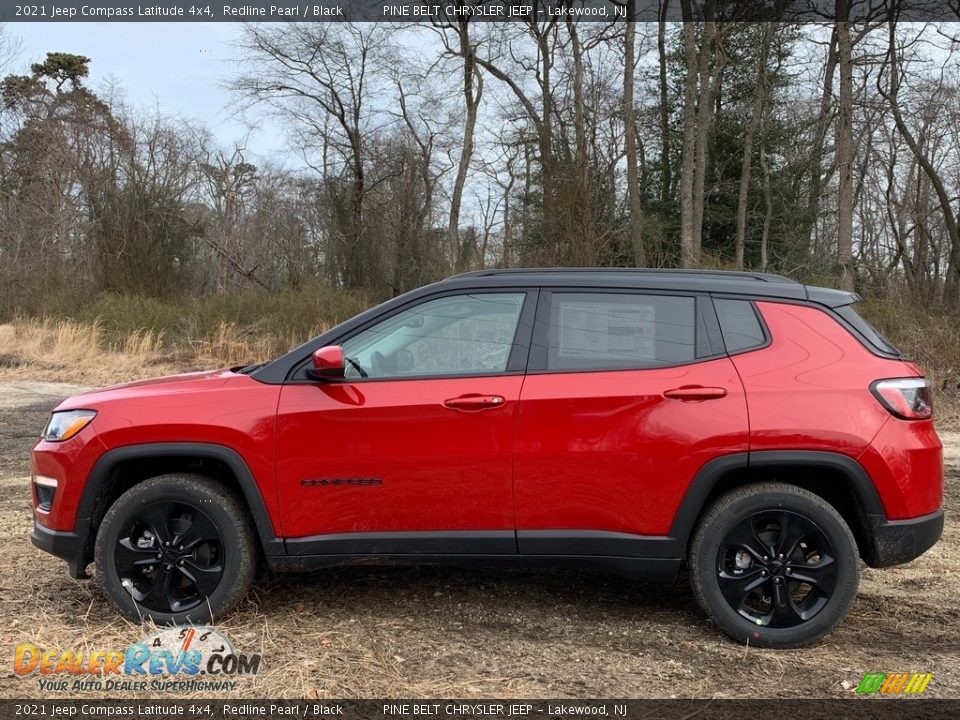 Redline Pearl 2021 Jeep Compass Latitude 4x4 Photo #4