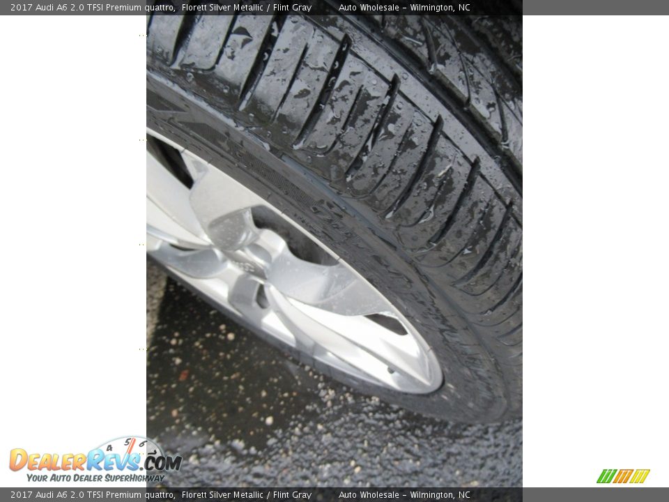 2017 Audi A6 2.0 TFSI Premium quattro Florett Silver Metallic / Flint Gray Photo #8