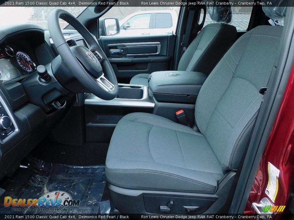 2021 Ram 1500 Classic Quad Cab 4x4 Delmonico Red Pearl / Black Photo #11