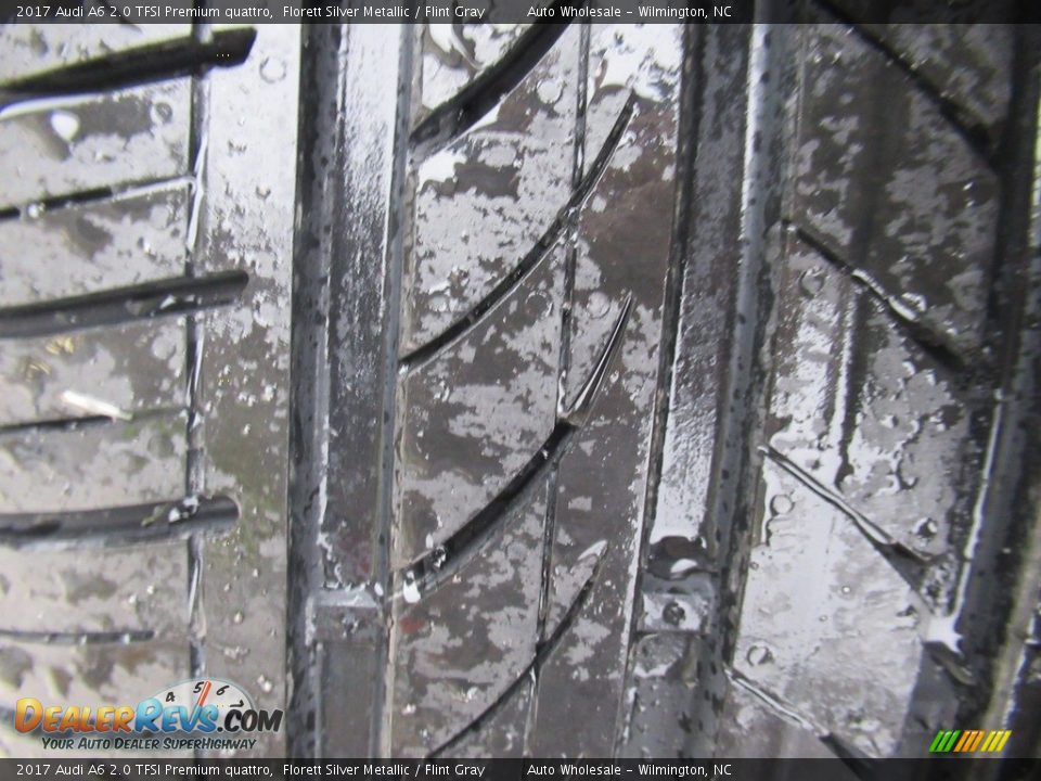 2017 Audi A6 2.0 TFSI Premium quattro Florett Silver Metallic / Flint Gray Photo #9