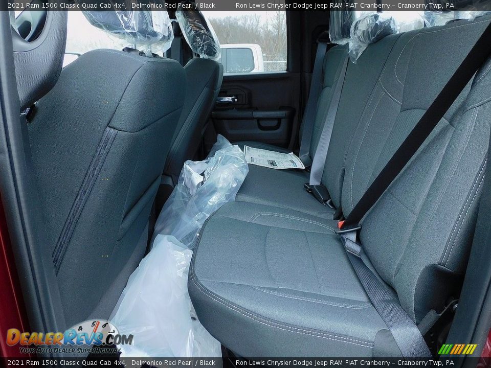 2021 Ram 1500 Classic Quad Cab 4x4 Delmonico Red Pearl / Black Photo #12