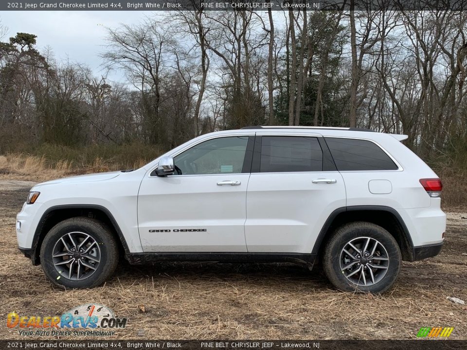 Bright White 2021 Jeep Grand Cherokee Limited 4x4 Photo #4