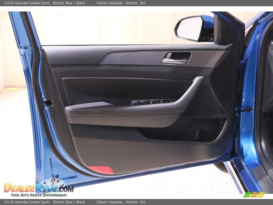 2018 Hyundai Sonata Sport Electric Blue / Black Photo #4