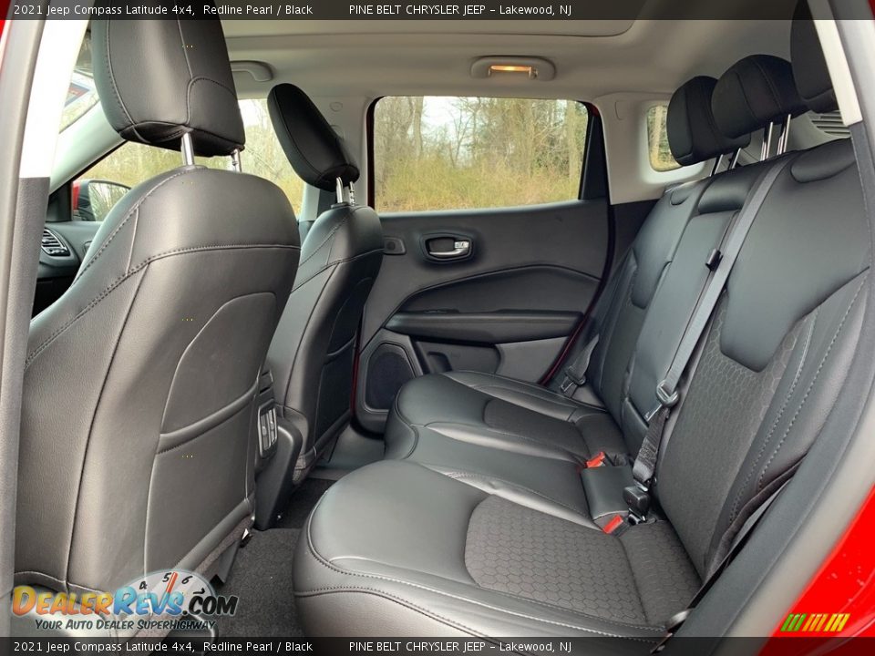 Rear Seat of 2021 Jeep Compass Latitude 4x4 Photo #9