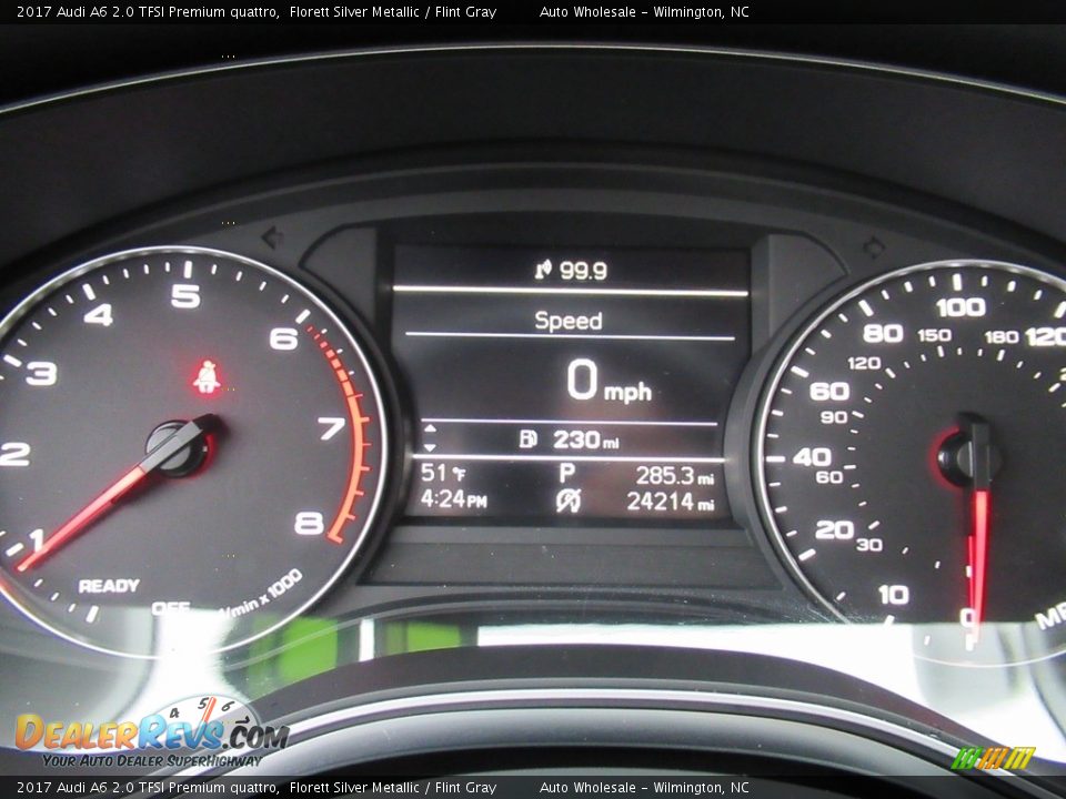 2017 Audi A6 2.0 TFSI Premium quattro Gauges Photo #16