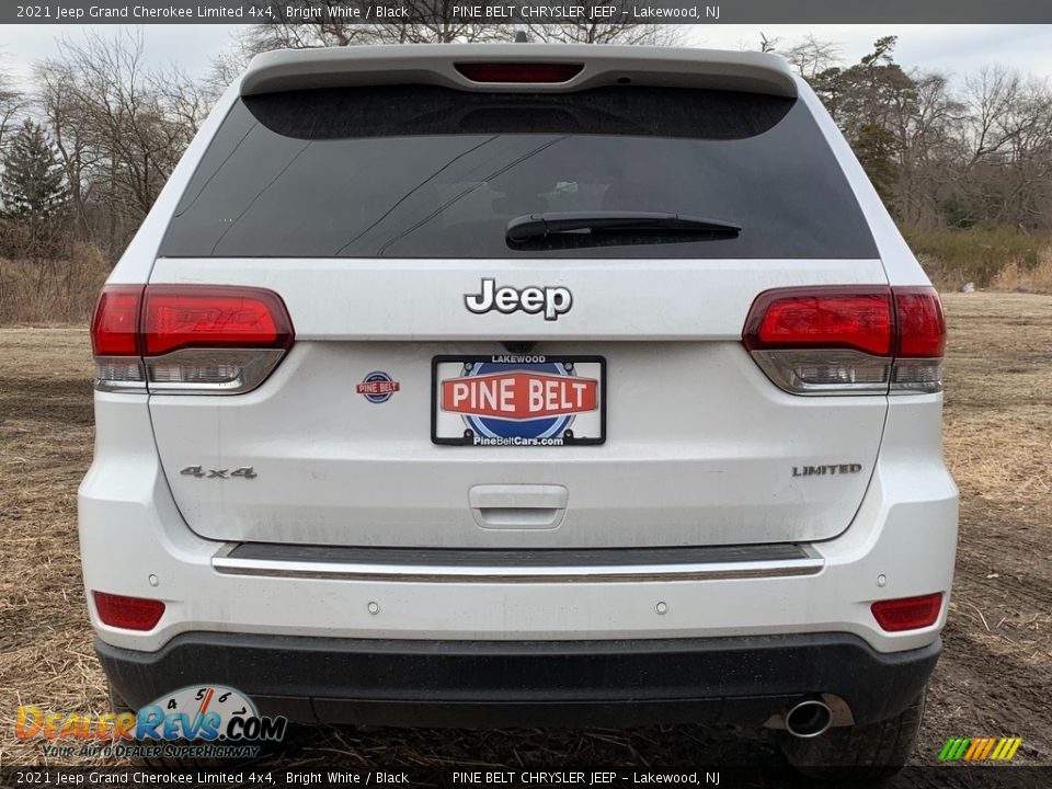 2021 Jeep Grand Cherokee Limited 4x4 Bright White / Black Photo #7