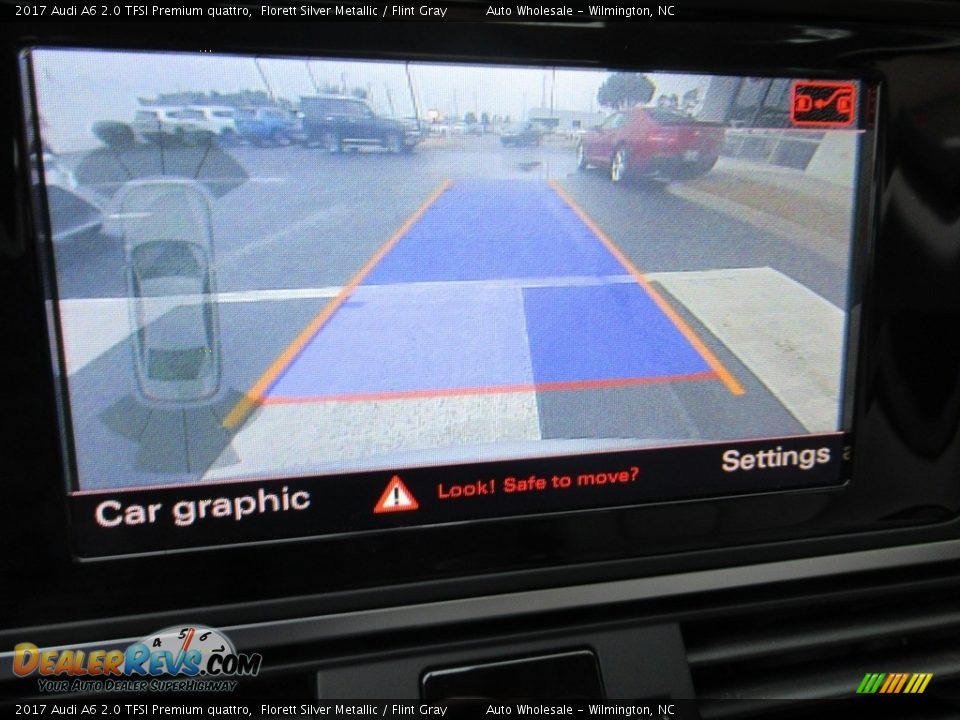 2017 Audi A6 2.0 TFSI Premium quattro Florett Silver Metallic / Flint Gray Photo #18