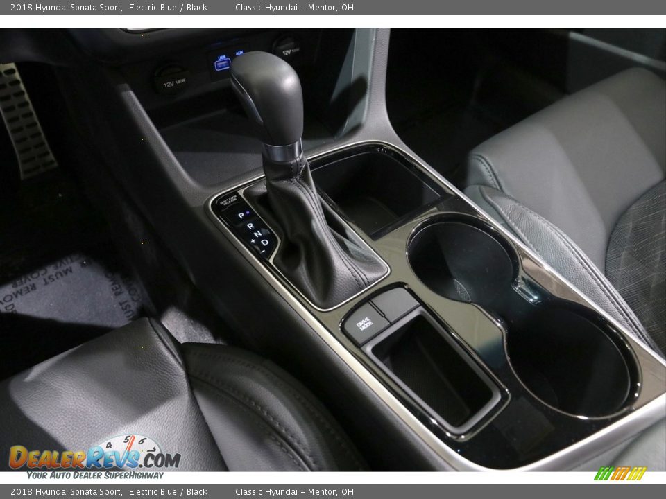2018 Hyundai Sonata Sport Electric Blue / Black Photo #14