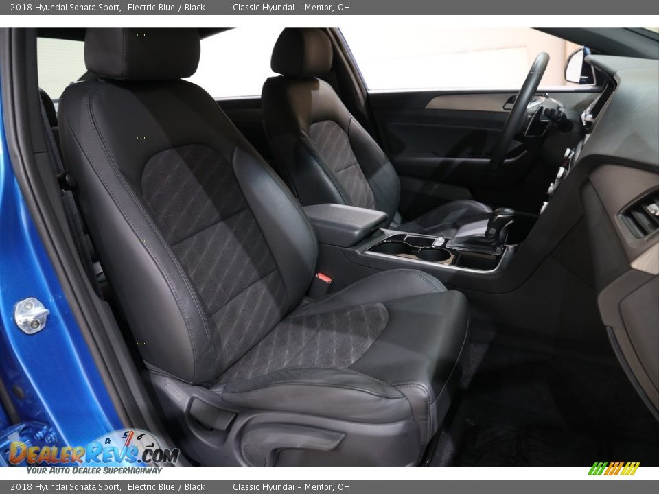 2018 Hyundai Sonata Sport Electric Blue / Black Photo #15