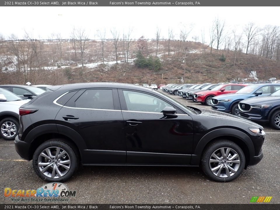 2021 Mazda CX-30 Select AWD Jet Black Mica / Black Photo #1