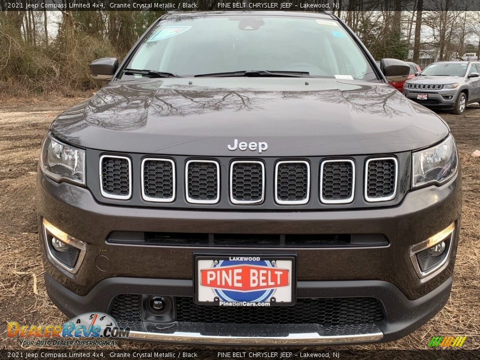 2021 Jeep Compass Limited 4x4 Granite Crystal Metallic / Black Photo #3