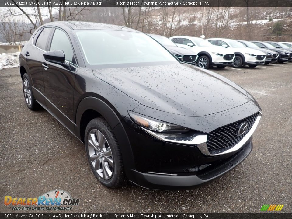 2021 Mazda CX-30 Select AWD Jet Black Mica / Black Photo #3