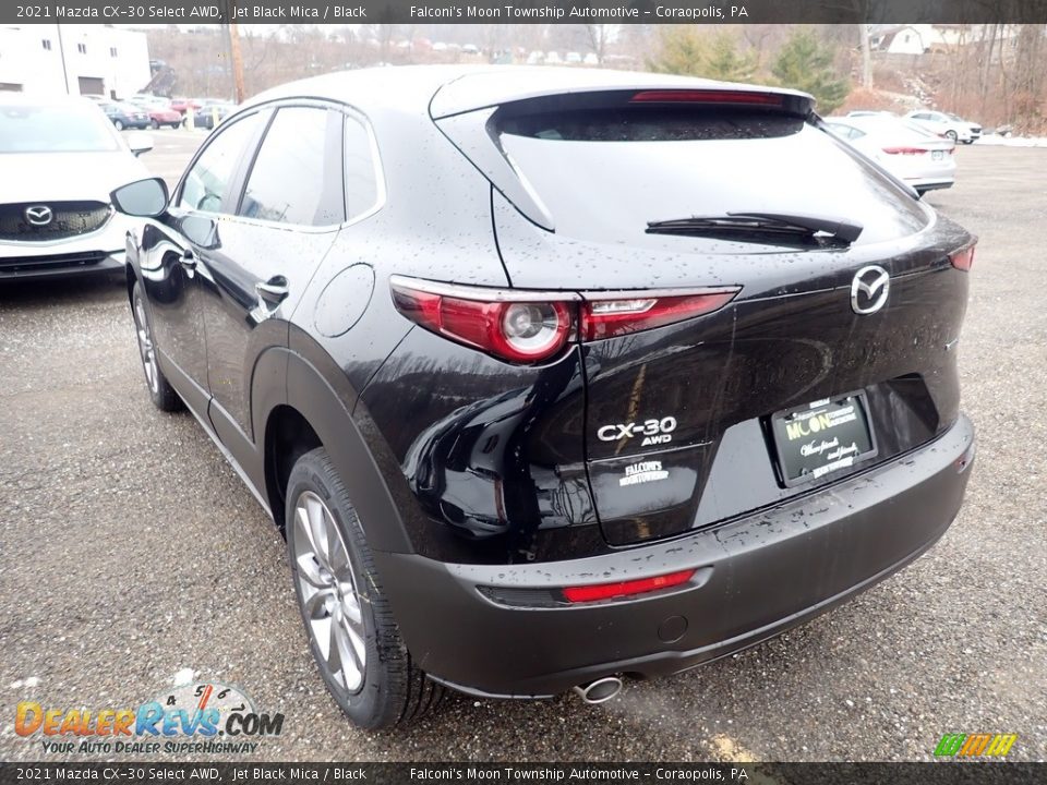 2021 Mazda CX-30 Select AWD Jet Black Mica / Black Photo #6