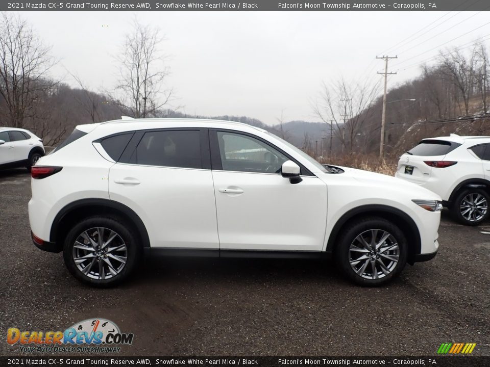 Snowflake White Pearl Mica 2021 Mazda CX-5 Grand Touring Reserve AWD Photo #1