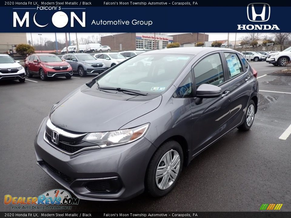 2020 Honda Fit LX Modern Steel Metallic / Black Photo #1