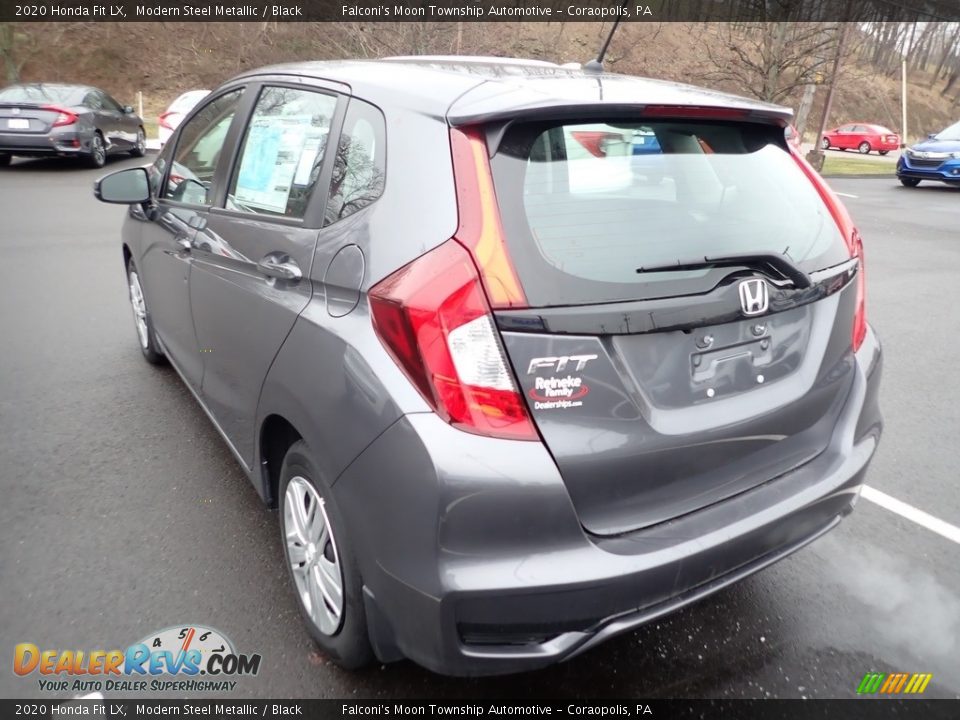 2020 Honda Fit LX Modern Steel Metallic / Black Photo #3