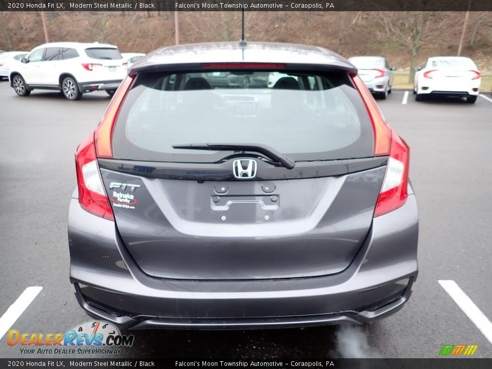 2020 Honda Fit LX Modern Steel Metallic / Black Photo #4