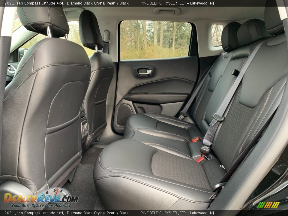 Rear Seat of 2021 Jeep Compass Latitude 4x4 Photo #9