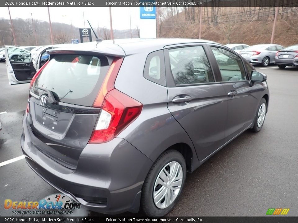 2020 Honda Fit LX Modern Steel Metallic / Black Photo #5