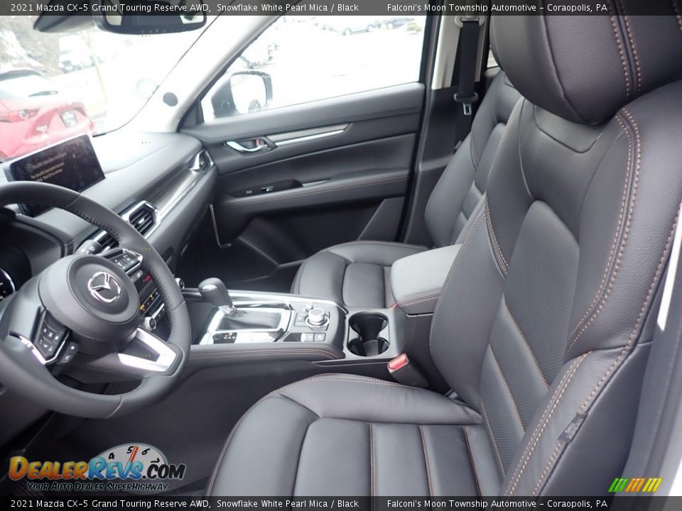 Front Seat of 2021 Mazda CX-5 Grand Touring Reserve AWD Photo #9