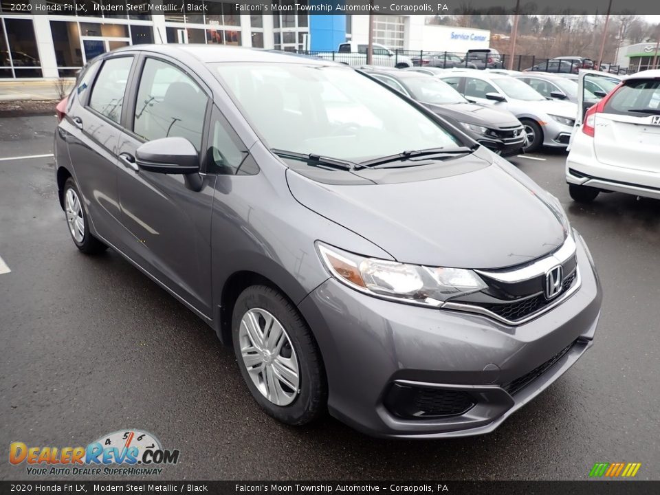 2020 Honda Fit LX Modern Steel Metallic / Black Photo #6