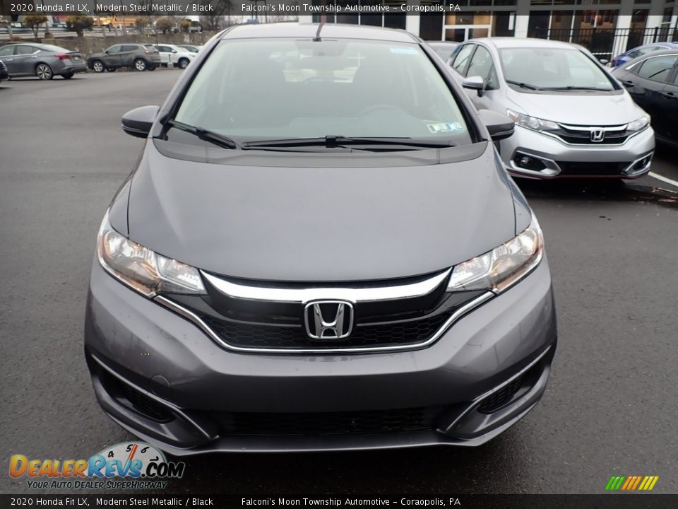 2020 Honda Fit LX Modern Steel Metallic / Black Photo #7