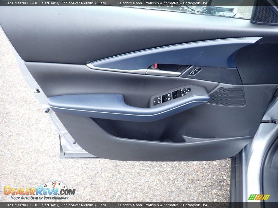 2021 Mazda CX-30 Select AWD Sonic Silver Metallic / Black Photo #11