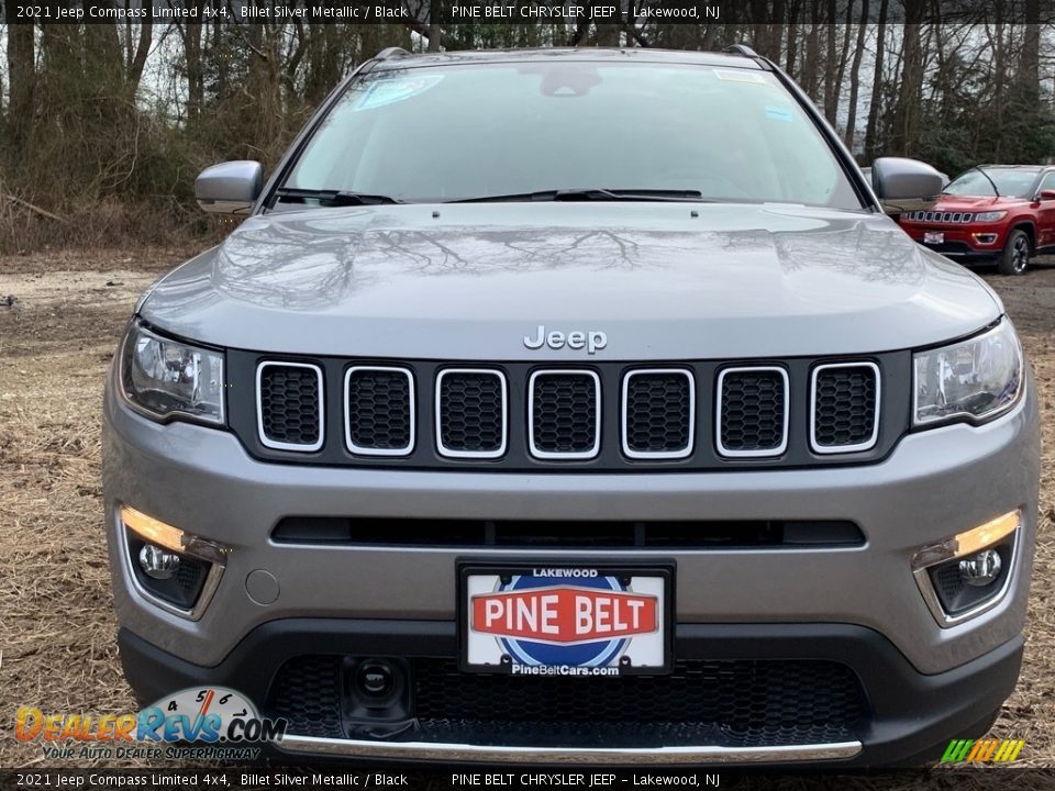 2021 Jeep Compass Limited 4x4 Billet Silver Metallic / Black Photo #3