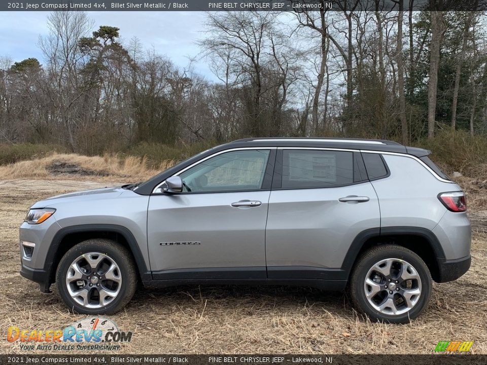 Billet Silver Metallic 2021 Jeep Compass Limited 4x4 Photo #4