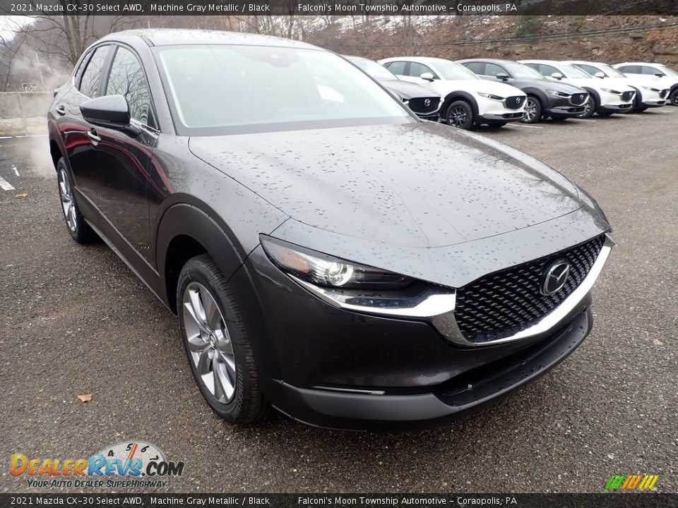 2021 Mazda CX-30 Select AWD Machine Gray Metallic / Black Photo #3