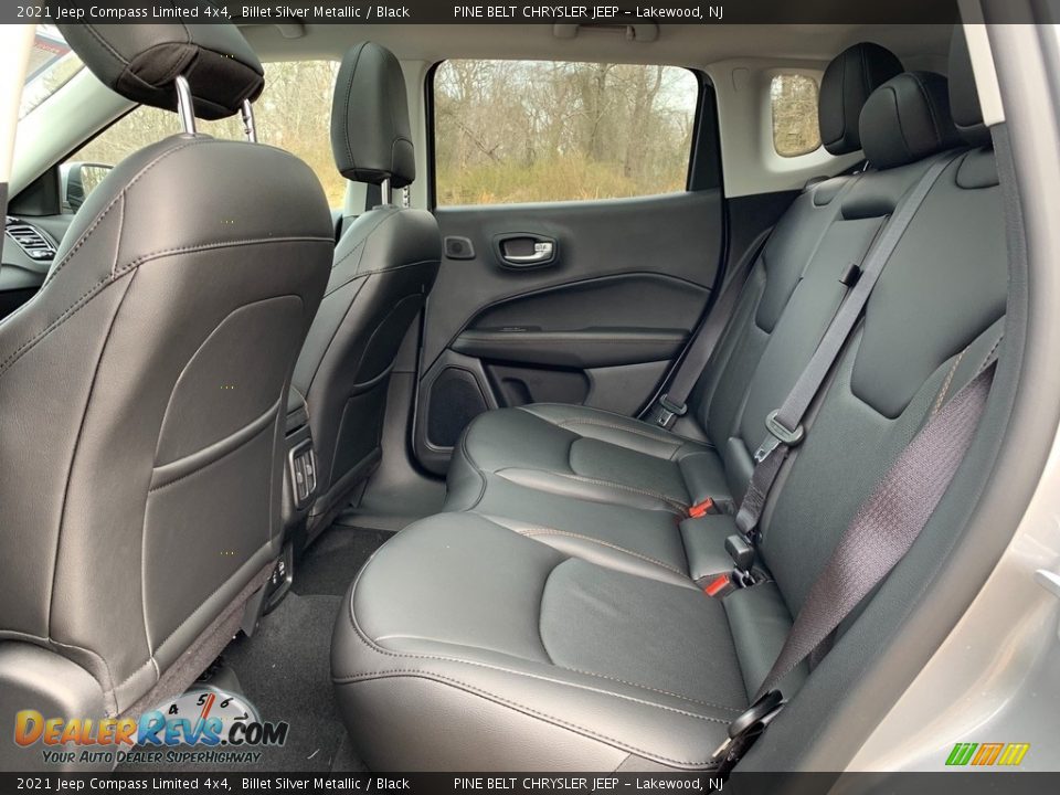 Rear Seat of 2021 Jeep Compass Limited 4x4 Photo #9