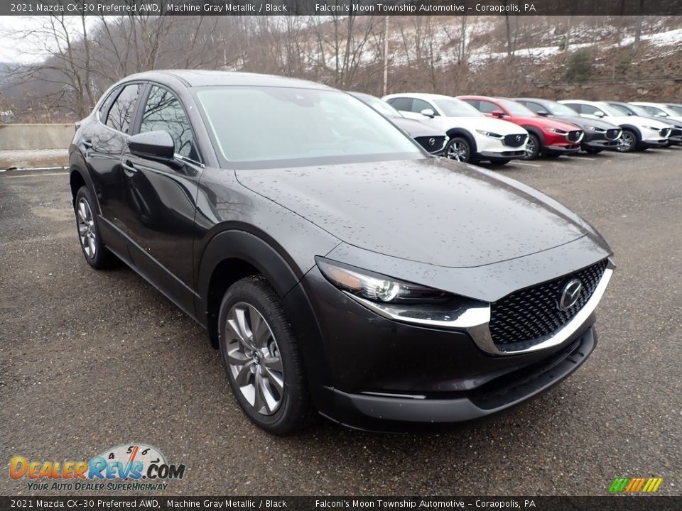 2021 Mazda CX-30 Preferred AWD Machine Gray Metallic / Black Photo #3